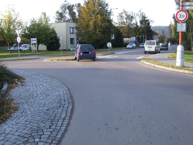 2.10.2009 - Ústí nad Orlicí, střet Škoda x jízdní kolo