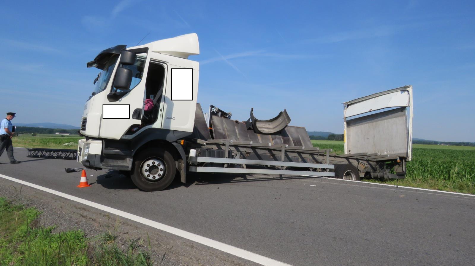 Havárie kamionu u Malenovic III.