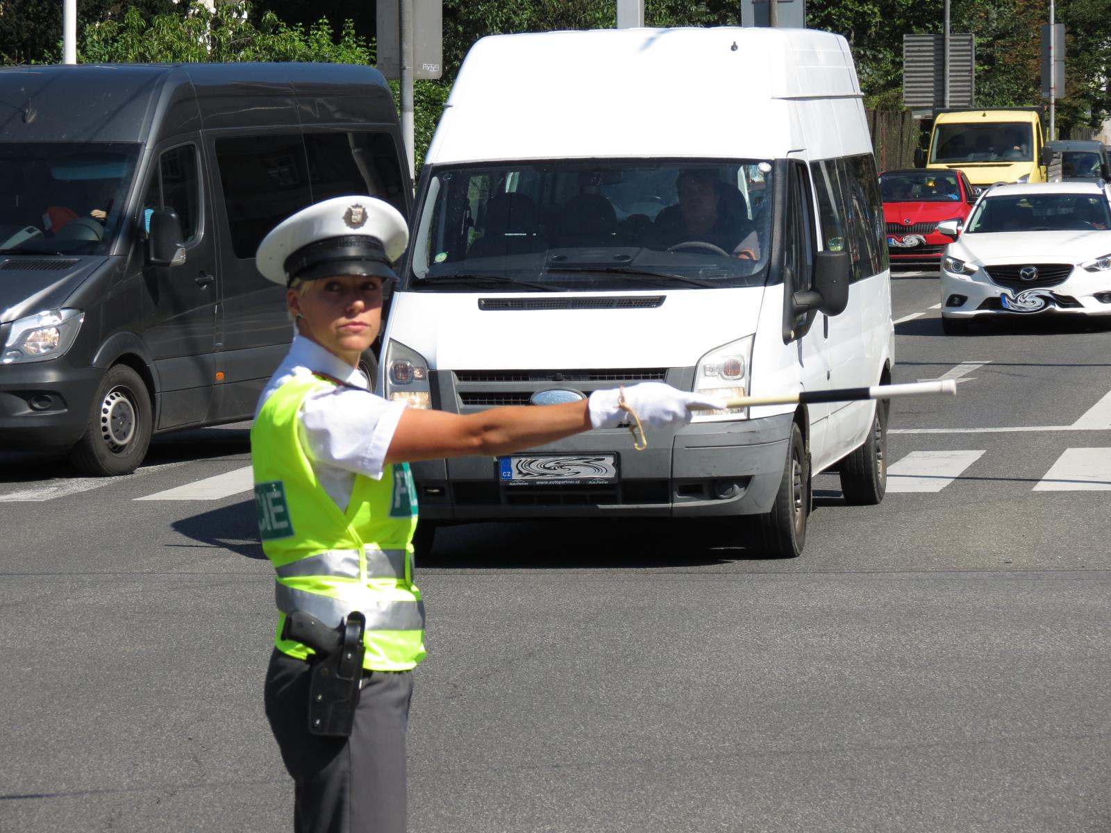 Soutěž dopravních policistů HK