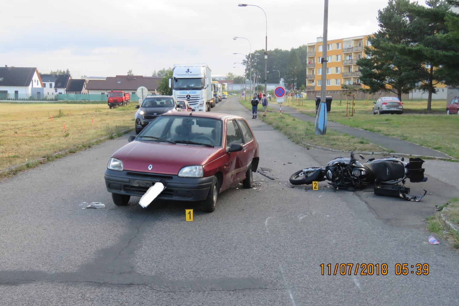Dopravní nehoda - Horšovský Týn - 11.07.2018
