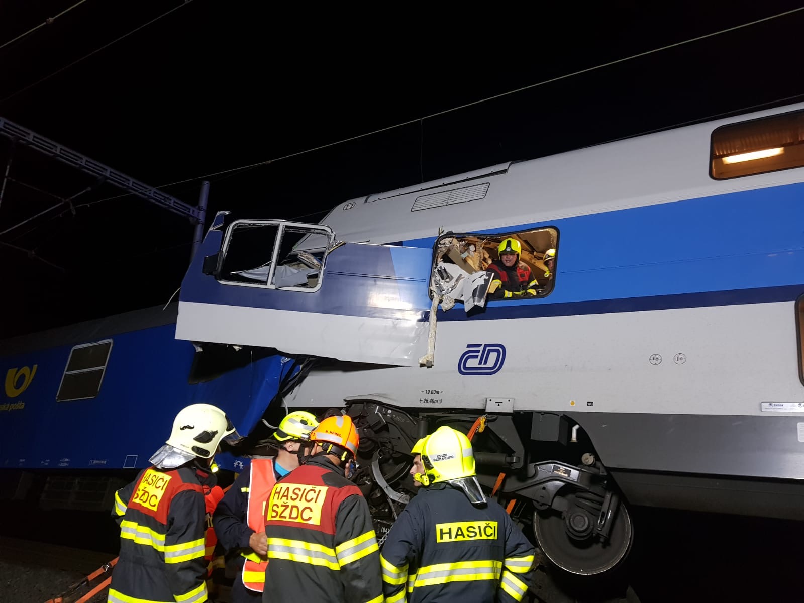 Železniční nehoda u obce Český Brod