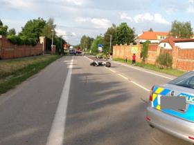 Dopravní nehoda motocykly Třeboň