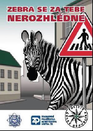 logo "Zebra se za Tebe nerozhlédne"
