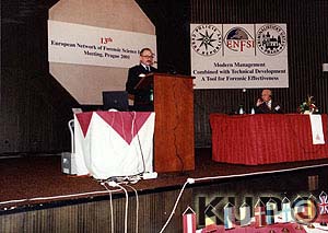 13. zasedání ENFSI v Praze 2000 