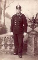 Příslušník olomoucké městské stráže z období kolem roku 1911 