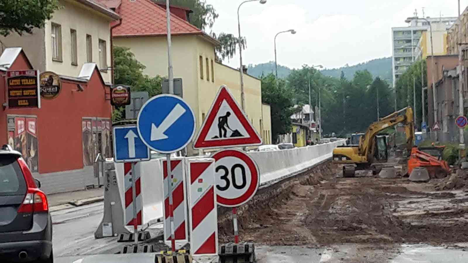 rekonstrukce silnice