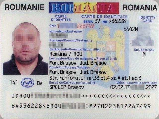 ID karta Rumunska
