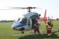 letiště - vrtulník záchranářů