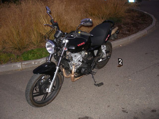 24.8.2009 - Červená Voda, Š Felicia x motocykl