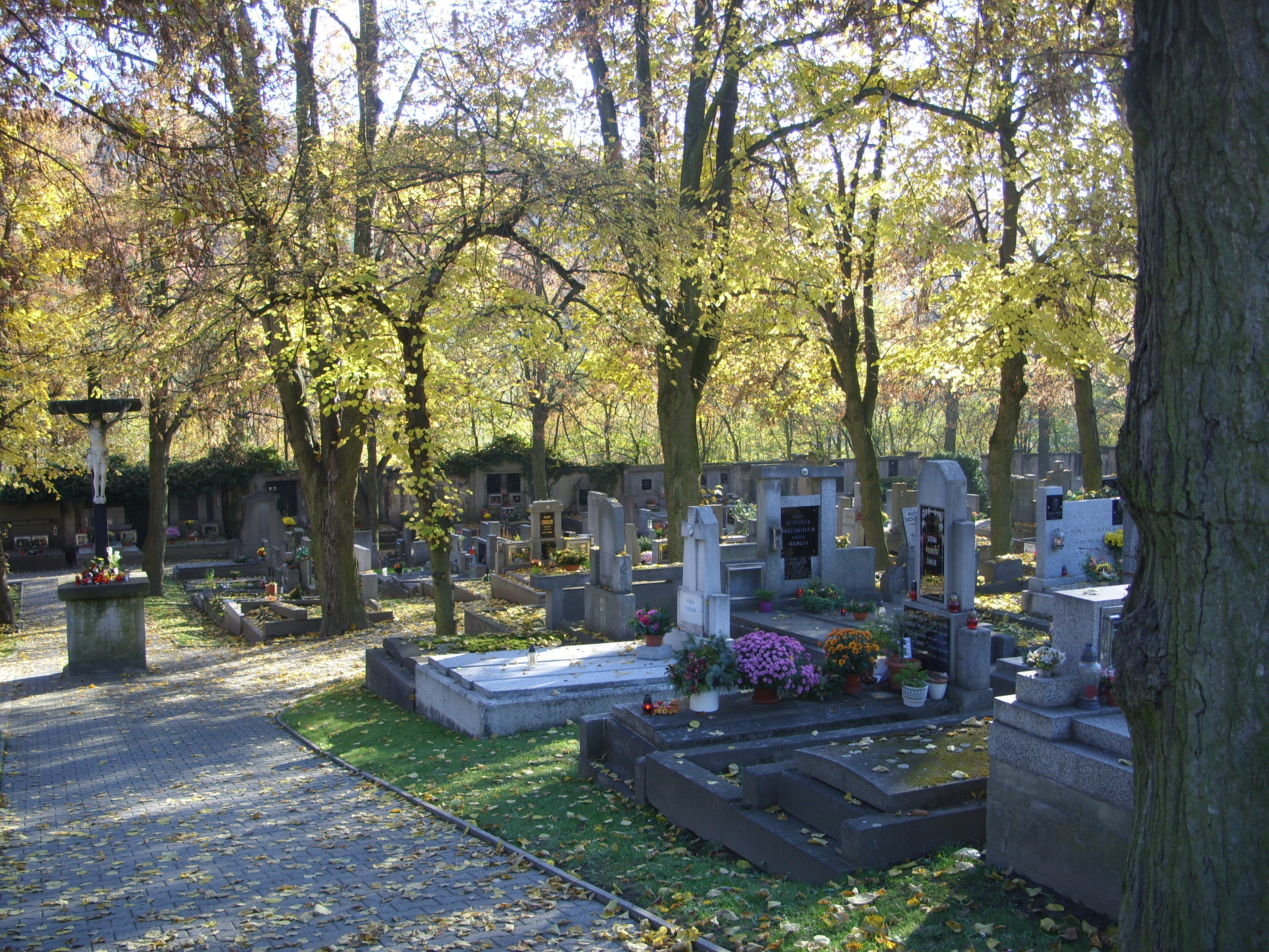 Kontroly na hřbitovech