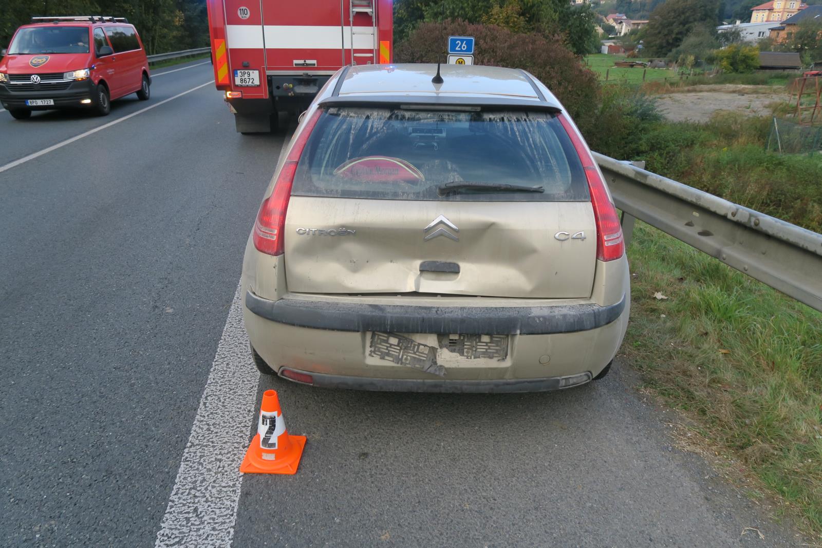 Dopravní nehoda - Horšovský Týn - 12.10.2021