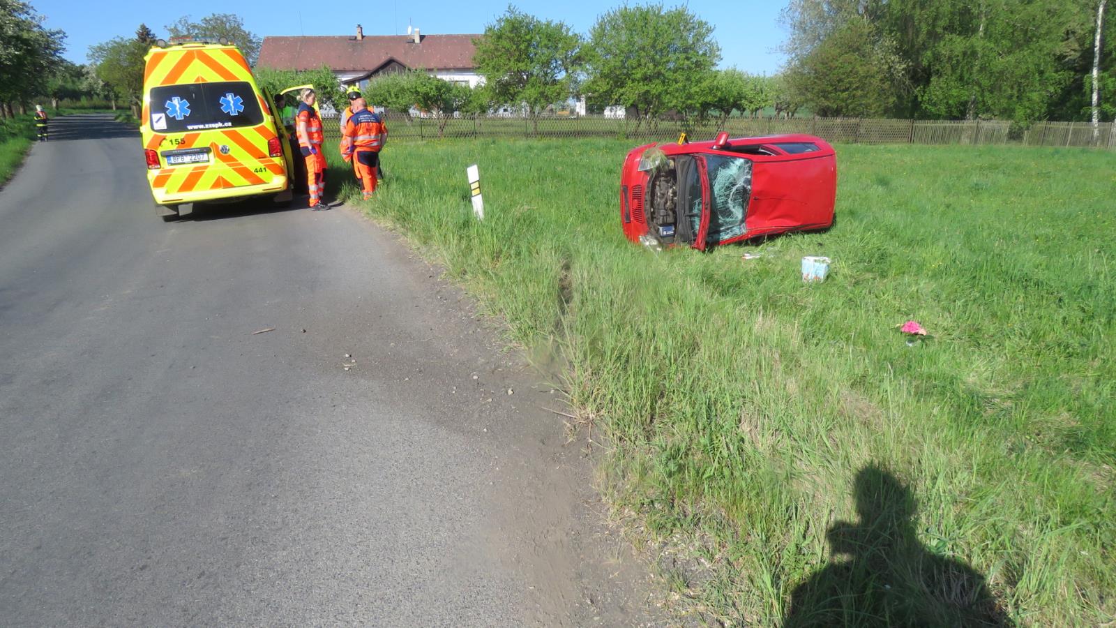 Dopravní nehoda - Újezd u Svatého Kříže - 14.05.2022