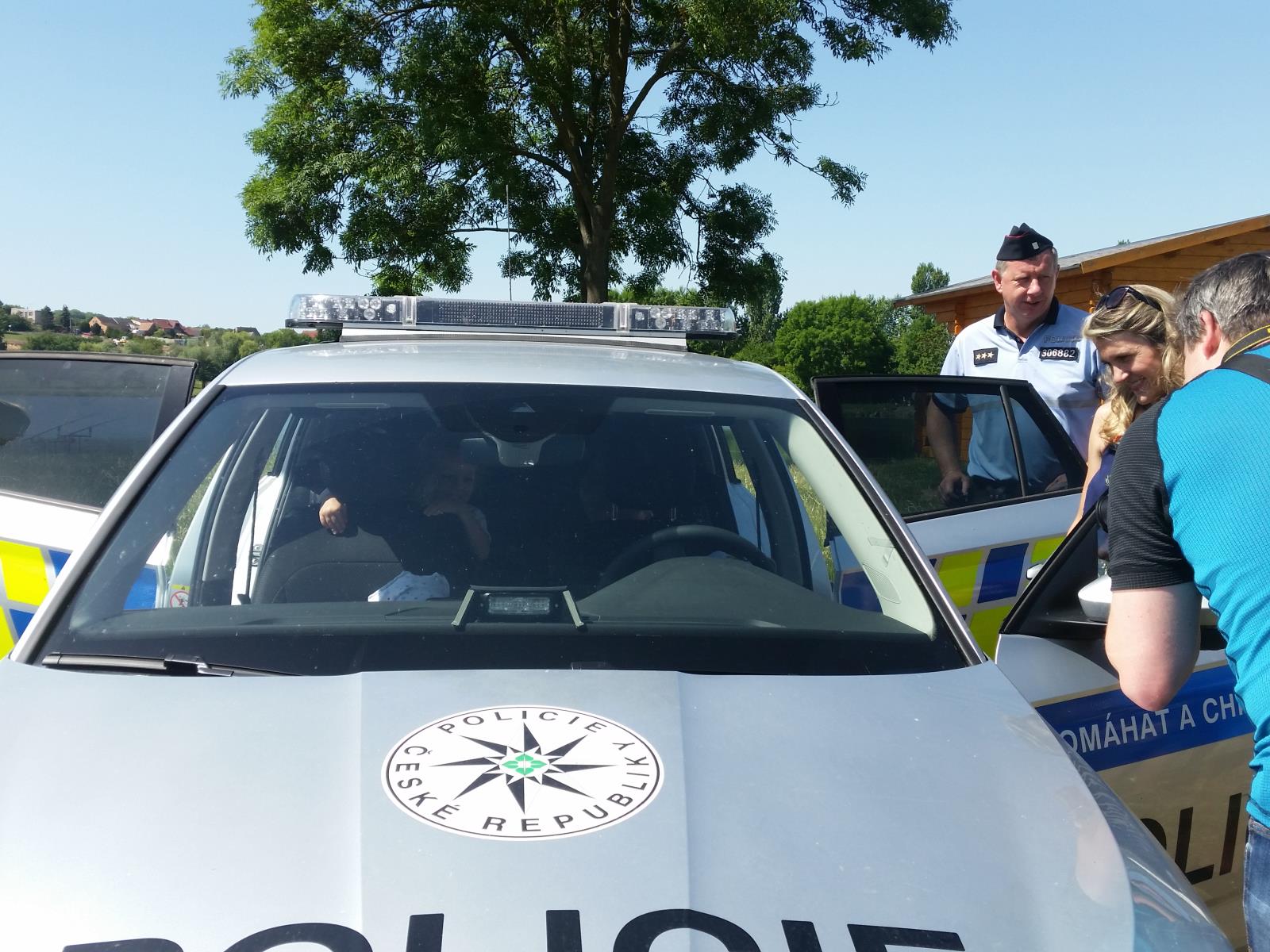 Dětský den s policií v obci Žižice na Slánsku