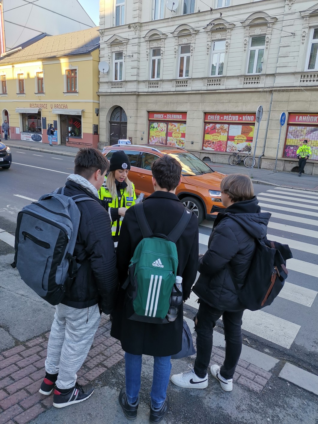 Dopravní akce v Opavě, ulice Krnovská