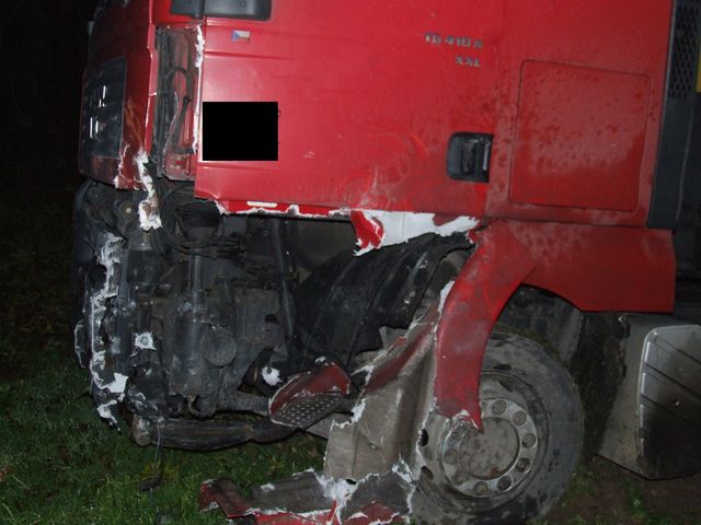 26.10.2009 - I/11, Škoda Fabia x Man, 1x smrtelné zranění