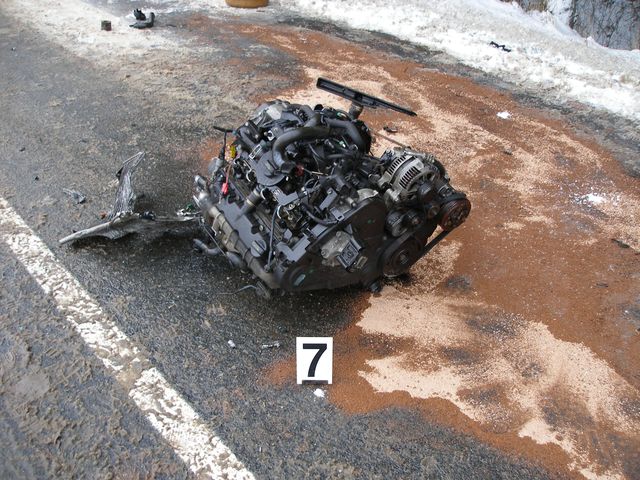 22.12.2009 - II/312, střet Peugeot 307 x strom
