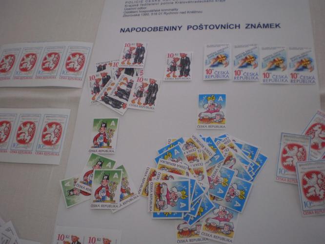 Padělané poštovní známky