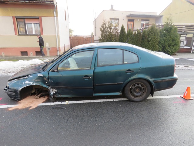 nehoda Plešovec
