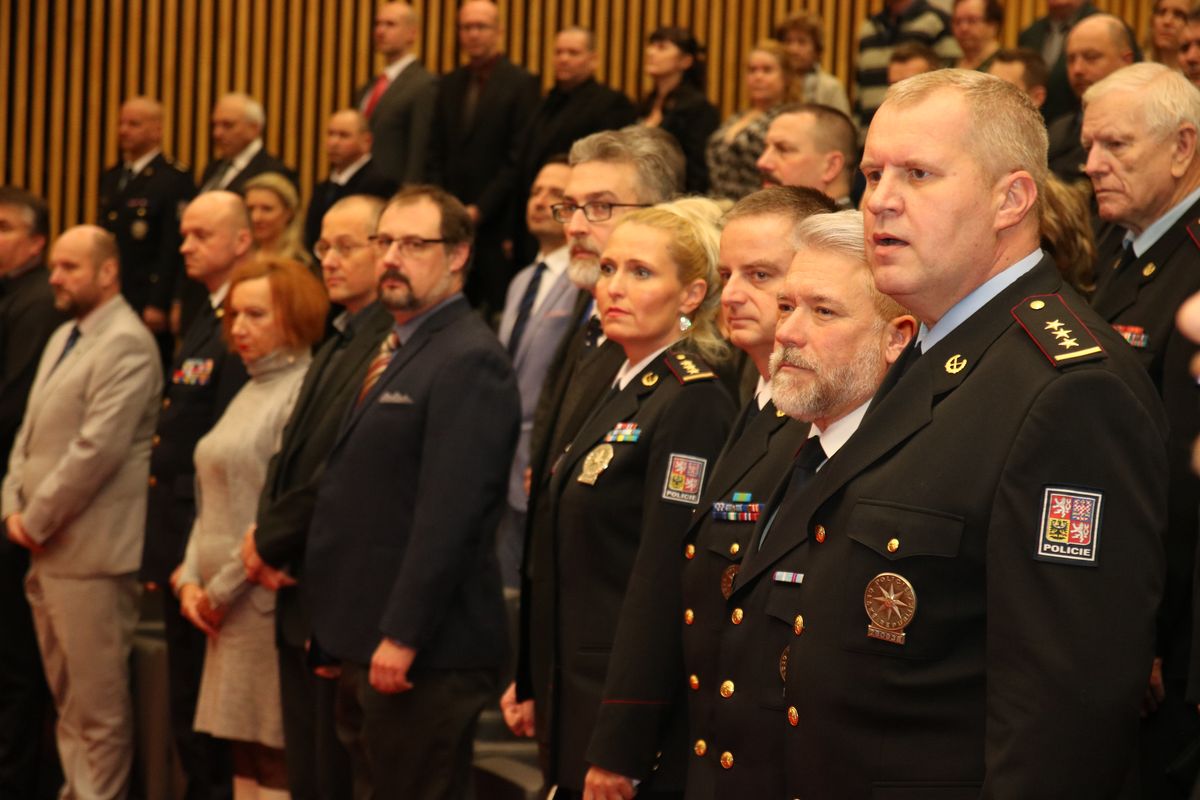 Slavnostní ocenění nejlepších pracovníků ÚO Olomouc