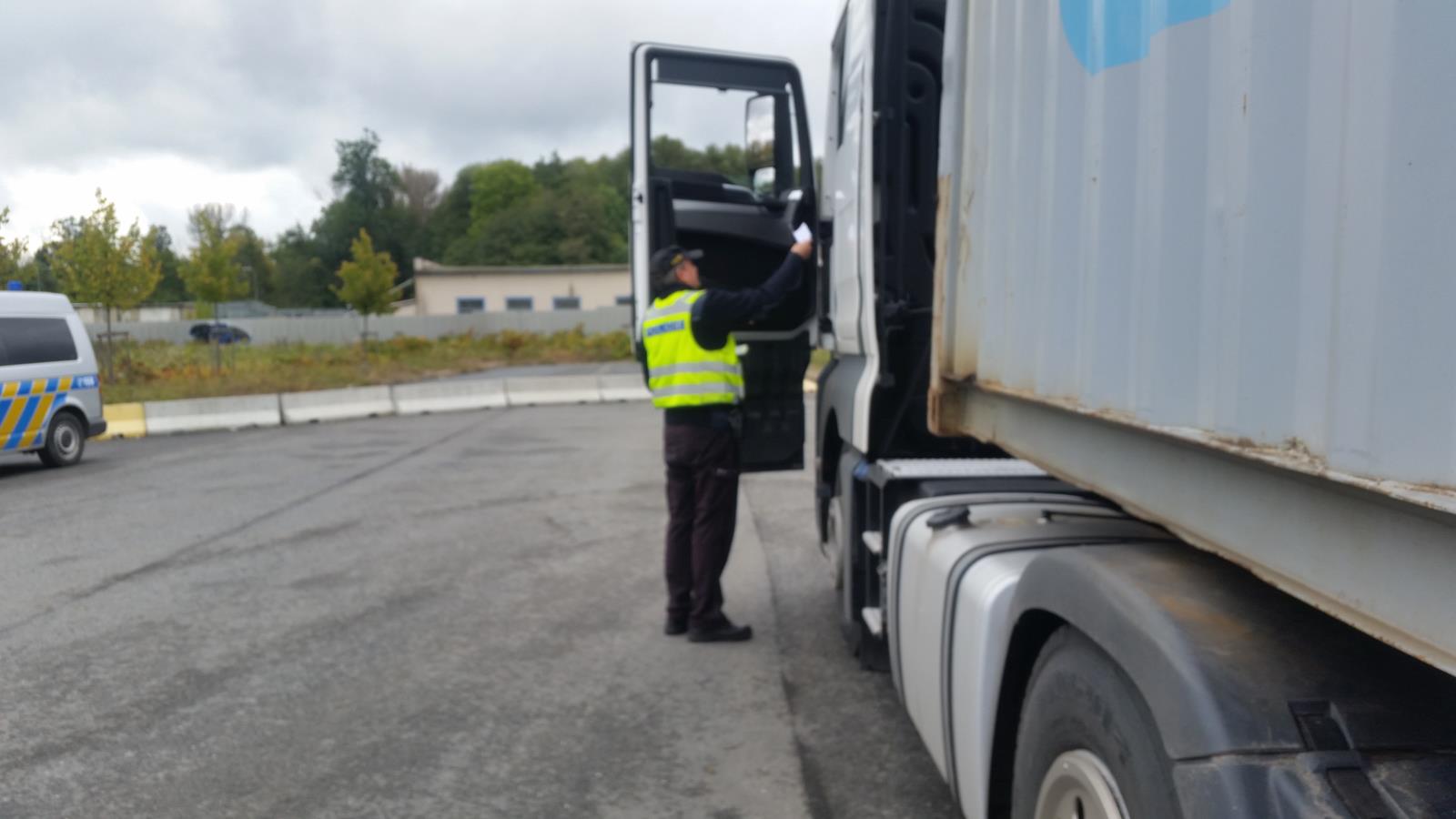 Kontroly nákladních vozidel