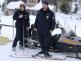policisté na lyžích