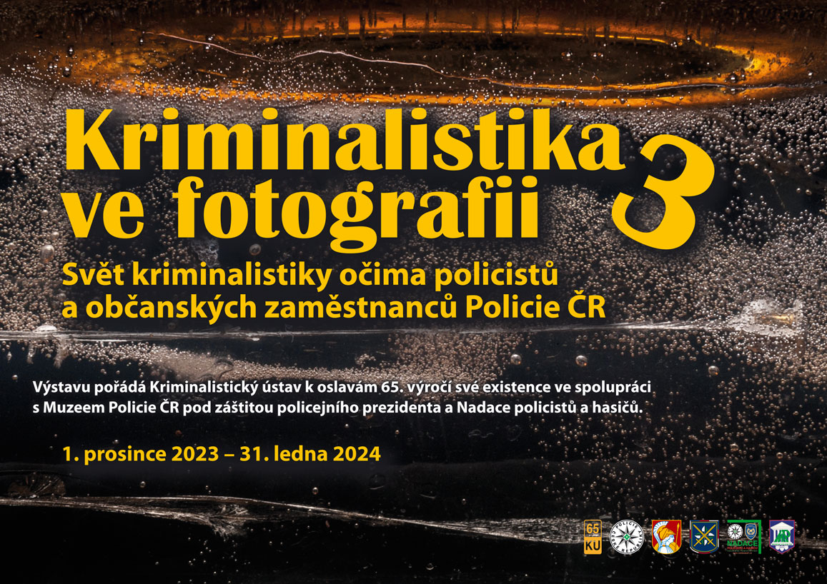 Plakát výstava Kriminalistika ve fotografii 3