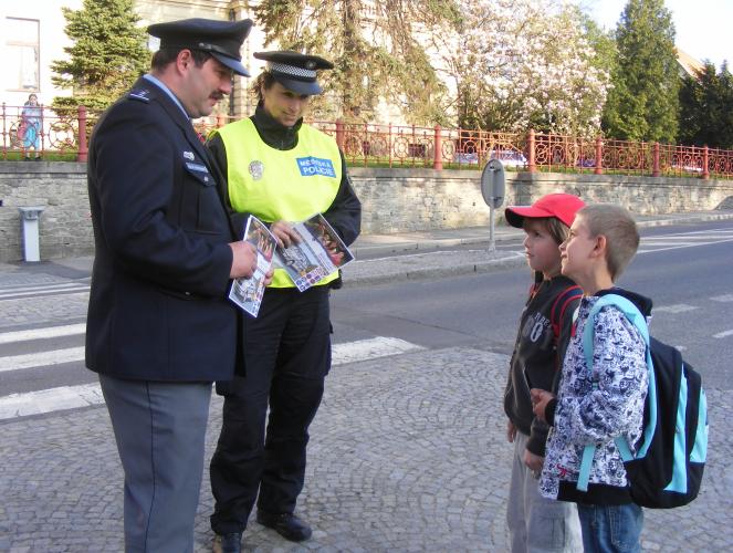 Policisté zkoušeli znalosti dětíi