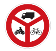 zákaz vjezdu vyznačených vozidel 