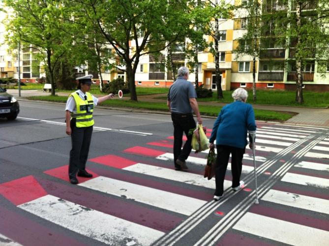 Foto: PČR/Road Safety Week - F-M ul. Ostravská