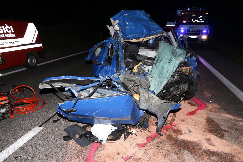 Tragická dopravní nehoda na Jičínsku ze dne 29. 07. 2019