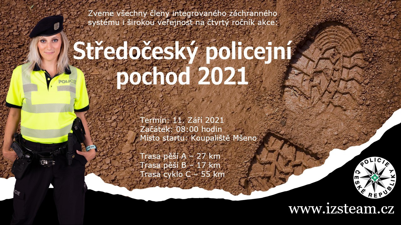 Středočeský policejní pochod 2021