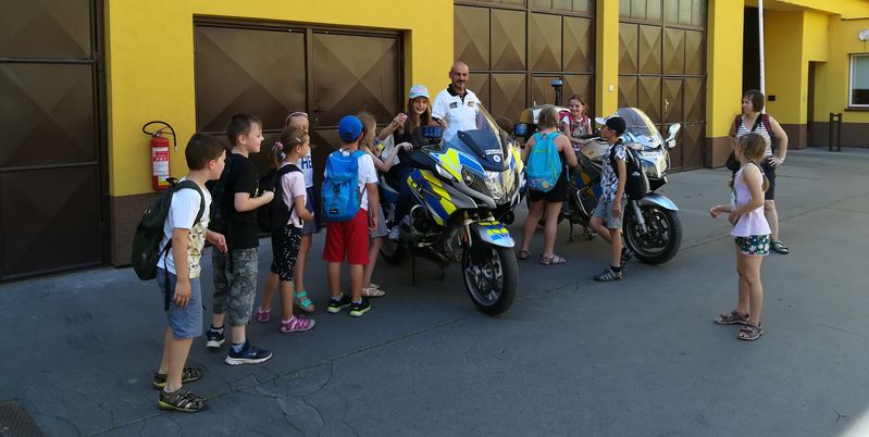 Motocykly dopravní policie